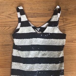 J. Crew sequin top
